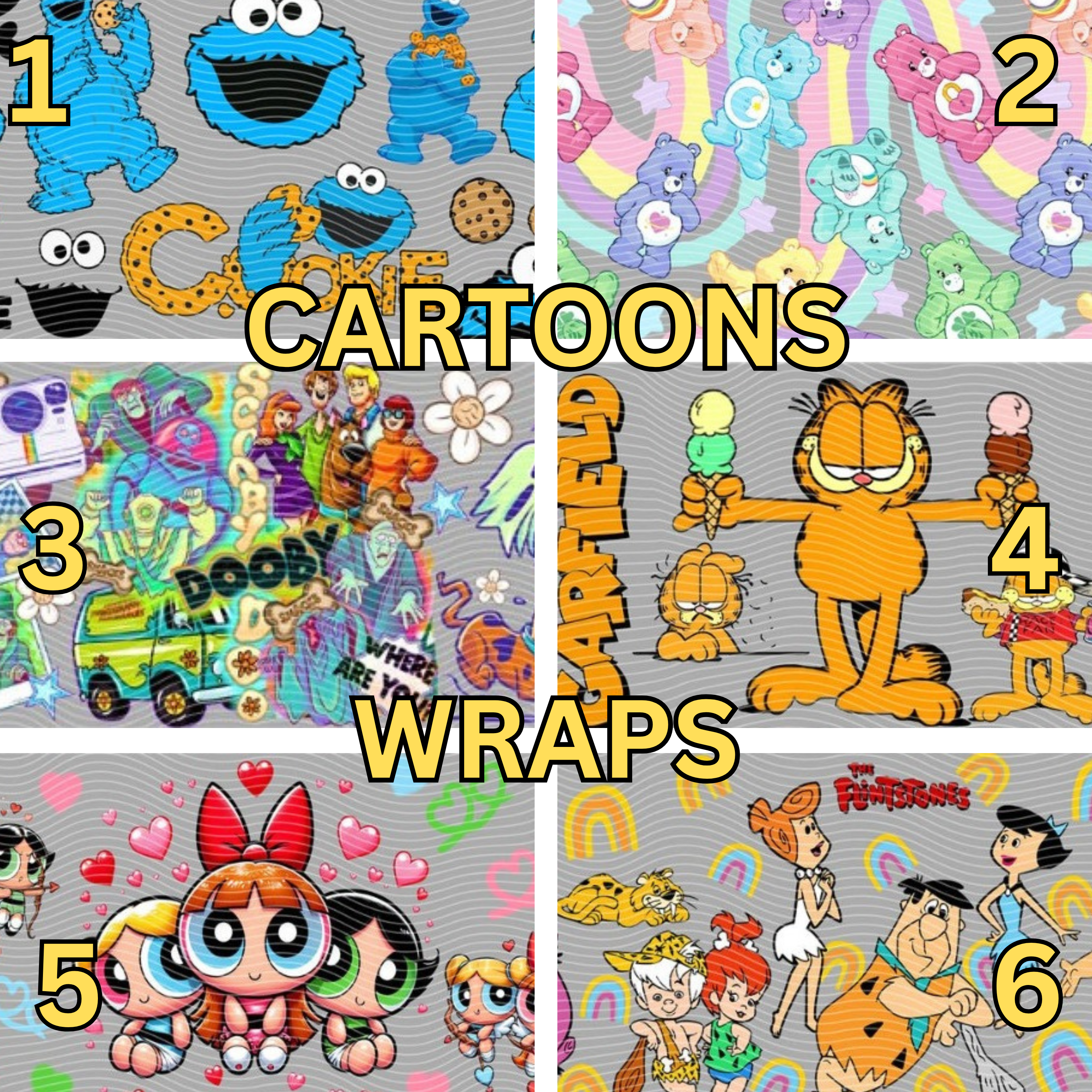 Cartoon Wraps