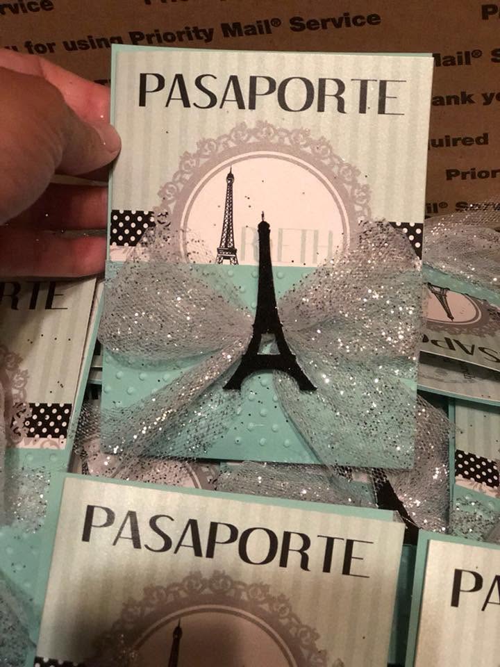 XV's or Sweet 16 Invitation Laser/Box
