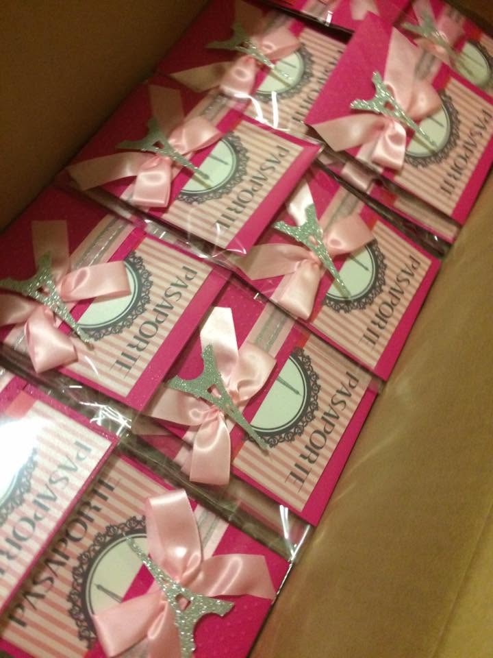 XV's or Sweet 16 Invitation Laser/Box