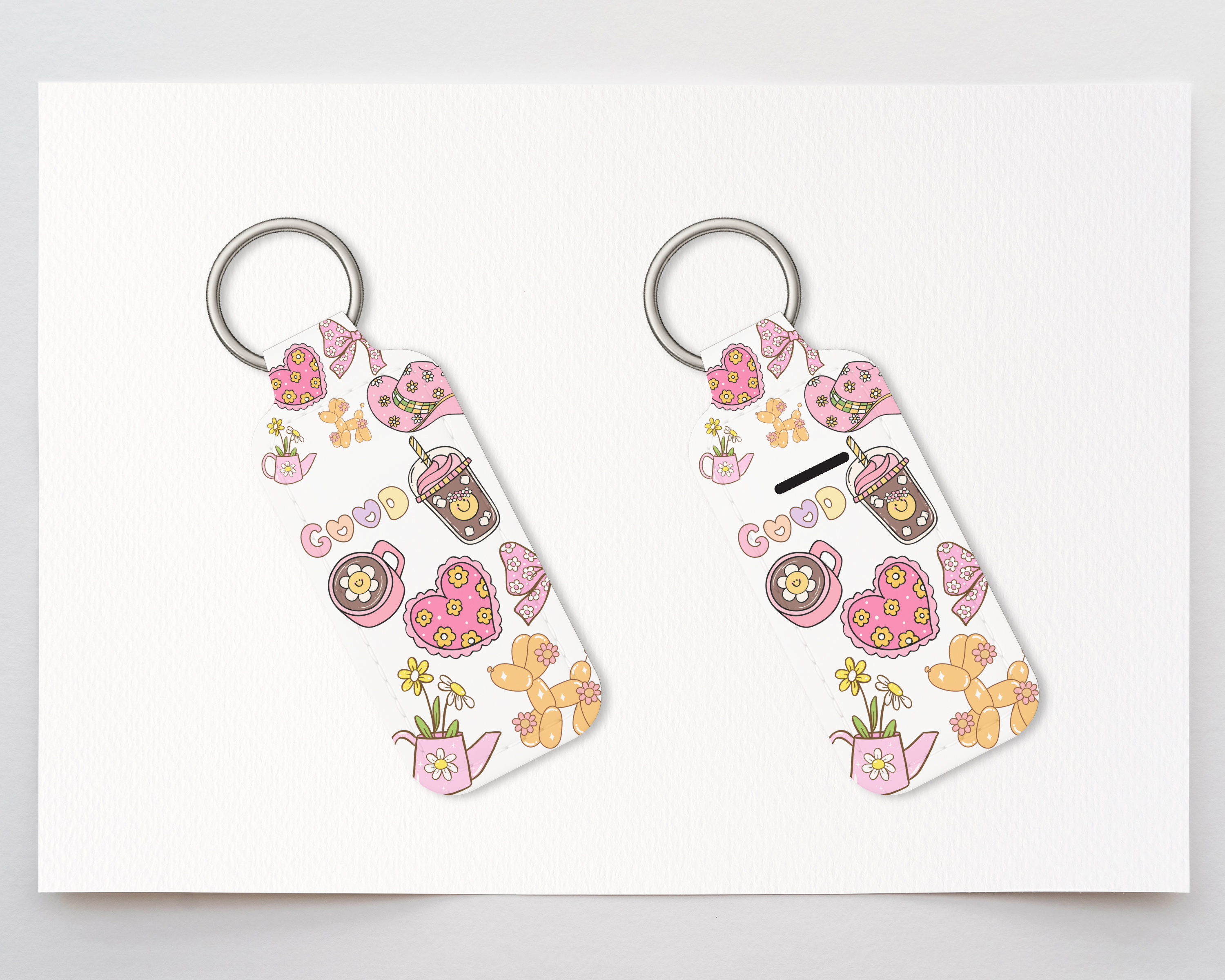 Chap-stick Holder Keychain