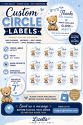 Baby Boy or Girl Labels