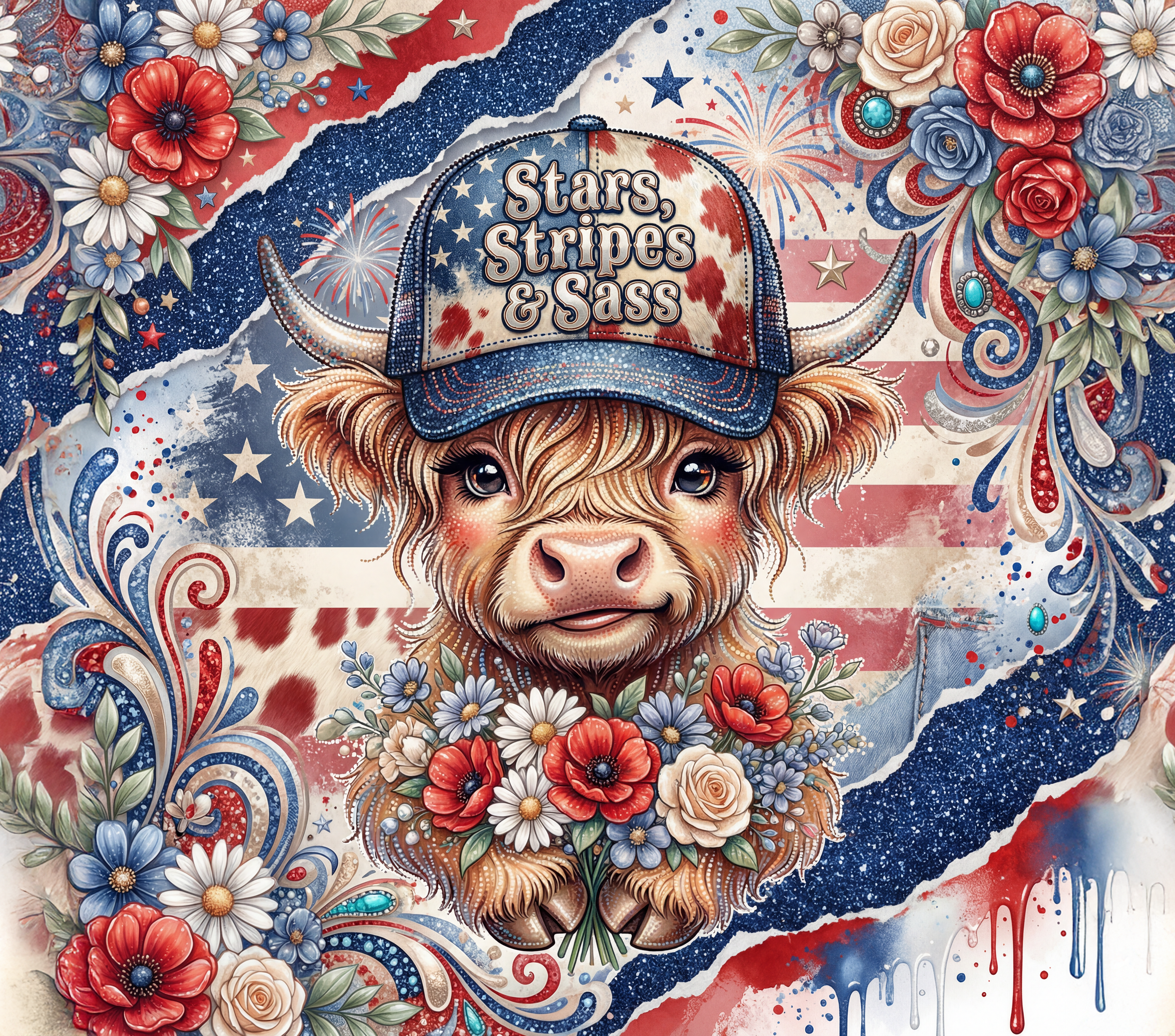 4th of July Limited Edition 20oz Skinny Tumblers