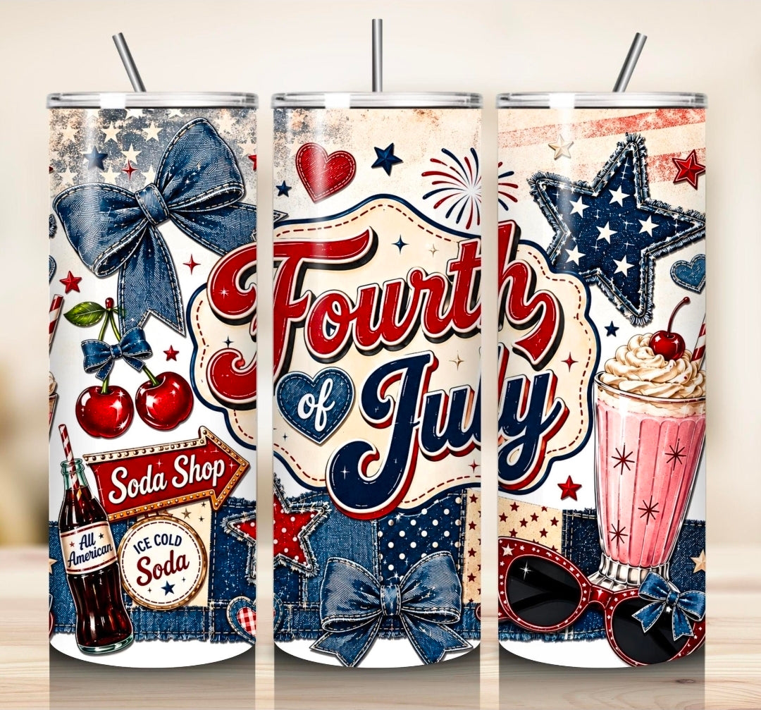 Vaso delgado personalizado