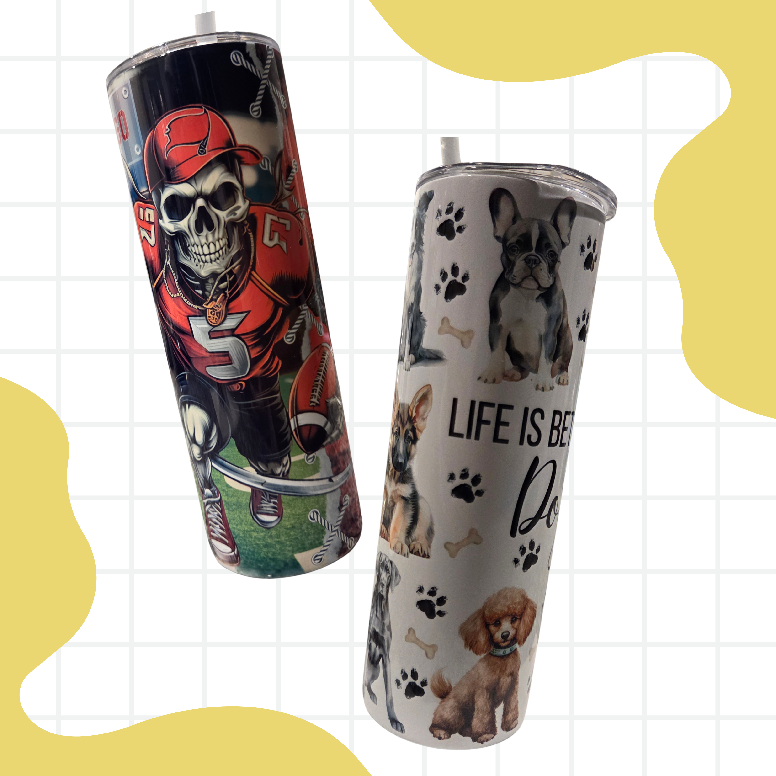 Skinny tumbler Custom