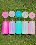 Vaso de cristal Shimmer de 16 oz