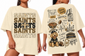 Black & Gold Football Streetwear Tee 🏈